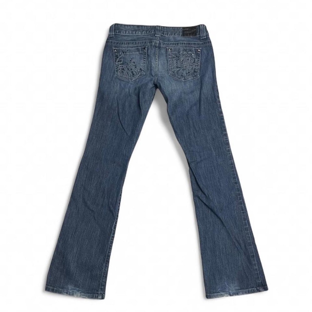 Guess Rose Rhinestone Low Rise Jeans - Picture 6 of 8